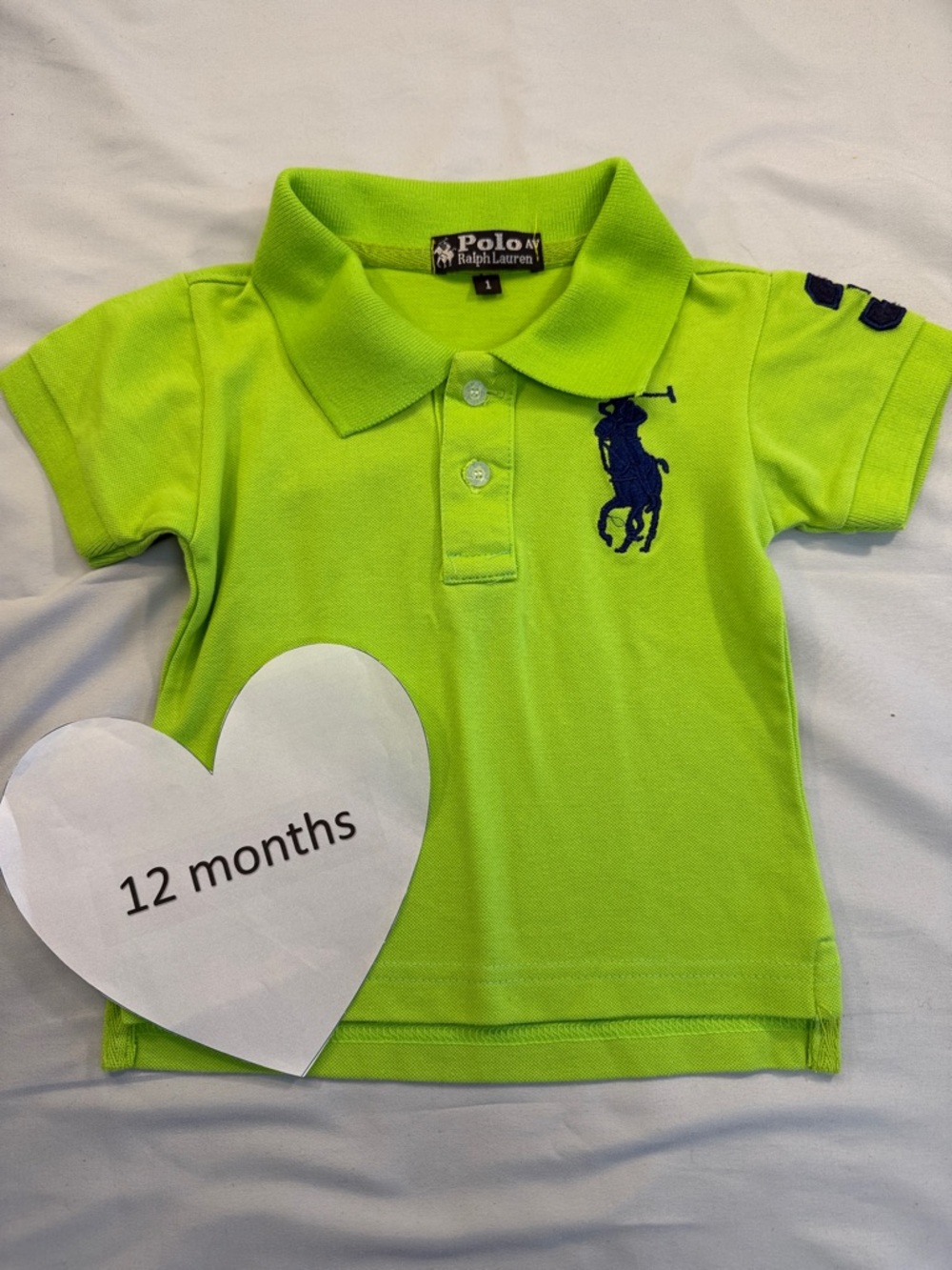 POLO - Ralph Lauren - short sleeve Polo Tee w/ large logo